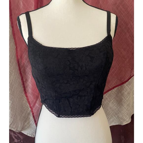 Lace Lightly Libed Corset Top NWT, PINK Victoria's Secret, XL - Picture 1 of 8